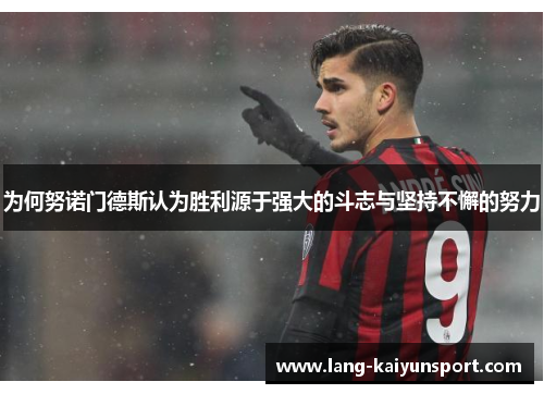 为何努诺门德斯认为胜利源于强大的斗志与坚持不懈的努力